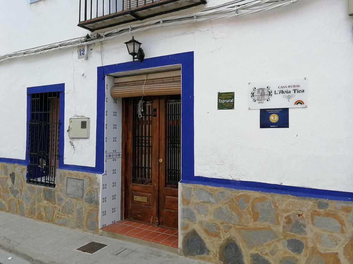 Gasthaus Casa Rural L'Avia Tica Benissuera Exterior foto